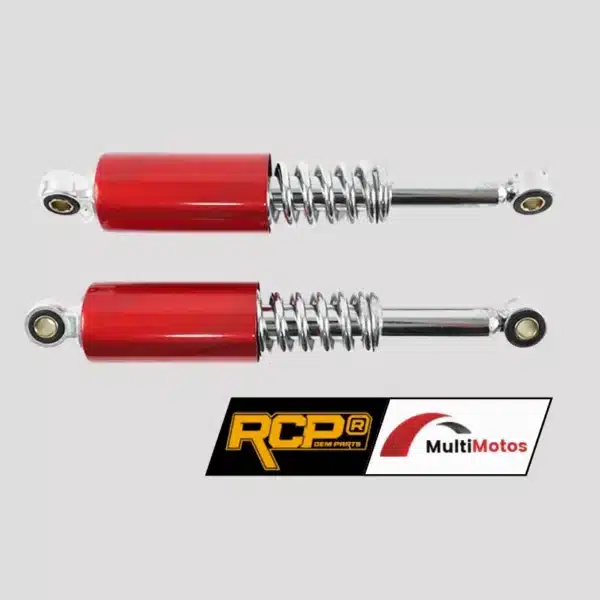 AMORTIGUADOR SUZUKI AX100 313MM ROJO RCP
