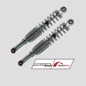 AMORTIGUADOR SHINERAY XY125-30A CABALLITO LT: 368MM CROMADO MOXAL