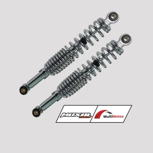 AMORTIGUADOR SHINERAY XY125-30A CABALLITO LT: 368MM CROMADO MOXAL