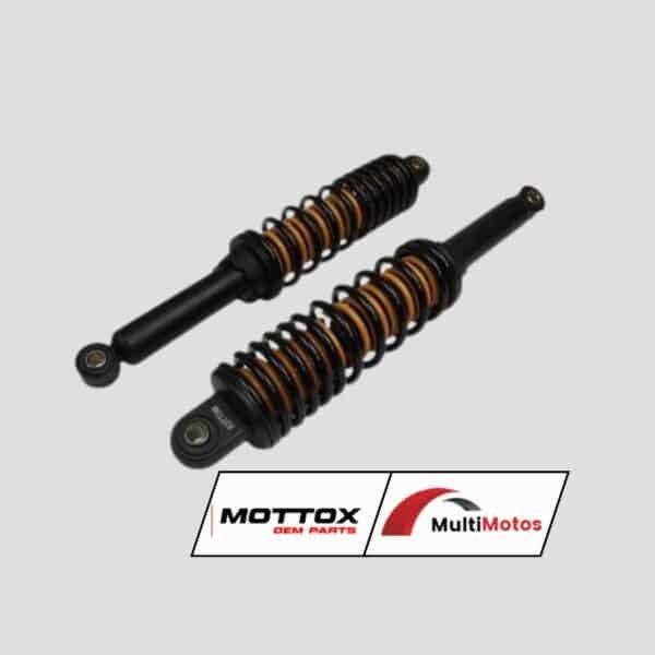 AMORTIGUADOR SHINERAY XY125-7 CABALLITO LT: 380MM NEGRO MOTTOX