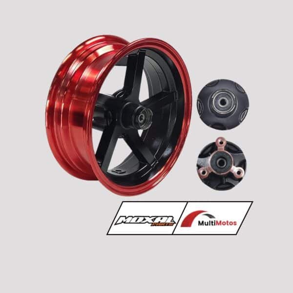 ARO MAGNESIO DEL. BULTACO FREEDOM 150 3.50X10 ROJO MOXAL