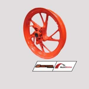 aro-del-dy200wolf-nar ARO MAGNESIO DEL. DY200 WOLF/MAVERICK 250/RANGER SPORT CFZ250/HONDA CB190R F/DISCO NARANJA GENUINO