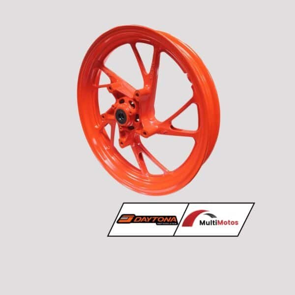 ARO MAGNESIO DEL. DY200 WOLF/MAVERICK 250/RANGER SPORT CFZ250/HONDA CB190R F/DISCO NARANJA GENUINO