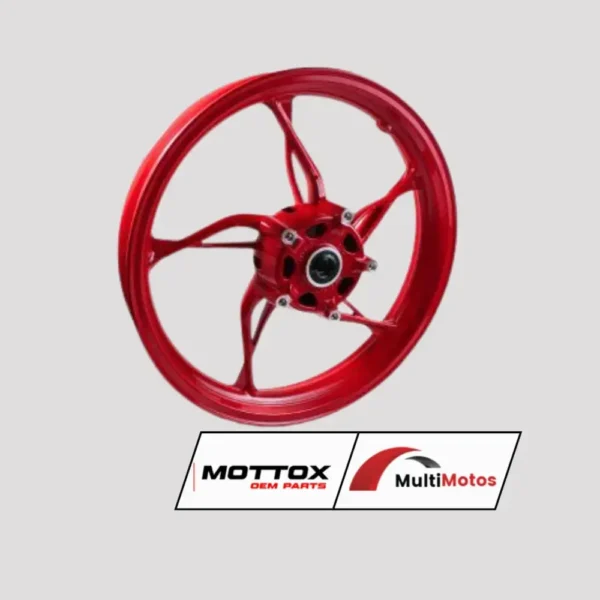 ARO MAGNESIO DEL. TUKO CR5 250 F/DISCO 2.50X17 ROJO MOTTOX