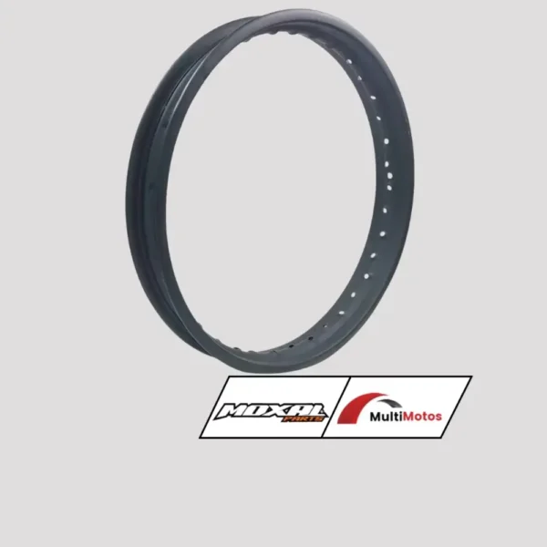 ARO 1.85X18 METAL REFORZADO NEGRO MATE MOXAL