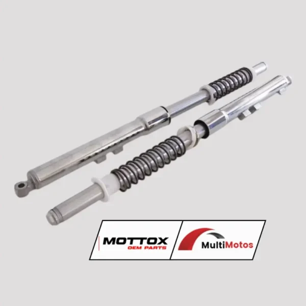 BARRAS TELESCOPICAS SUZUKI AX100 LT: 660MM DM: 27MM (PAR 2PZS) MOTTOX
