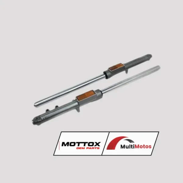 BARRAS TELESCOPICAS XY150 UTILITARIA F/DISCO LT: 750MM DM:31MM MOTTOX