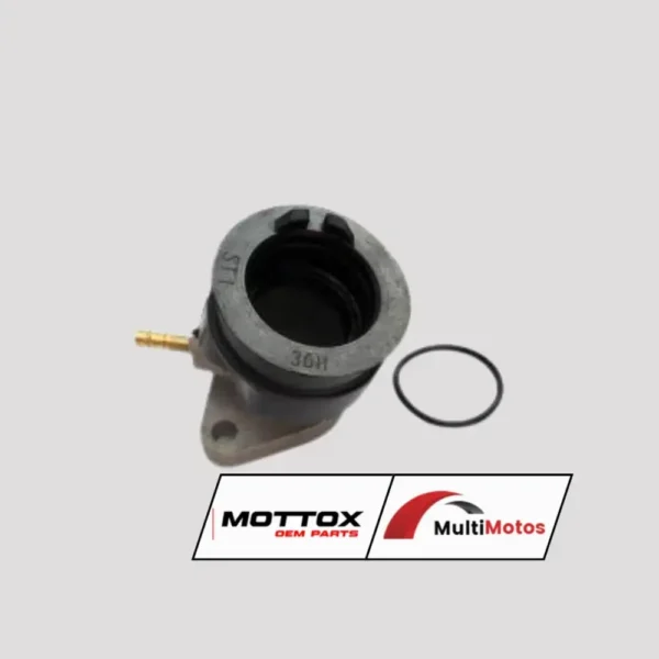 BASE CARBURADOR SUZUKI AX4 ALUMINIO CAUCHO MOTTOX