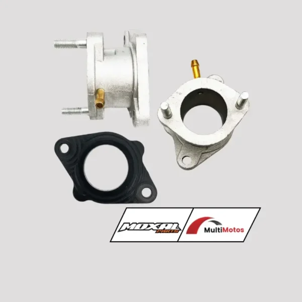 BASE CARBURADOR DY200 WOLF ALUMINIO CABALLITO MOXAL