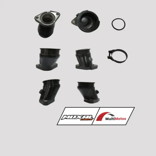 BASE CARBURADOR FACTORY FR300/370 DERECHO CAUCHO MOXAL