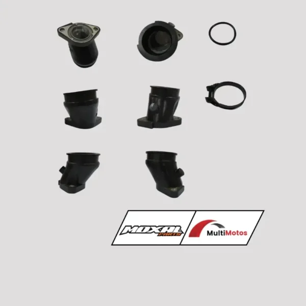 BASE CARBURADOR FACTORY FR300/370 IZQUIERDO CAUCHO MOXAL