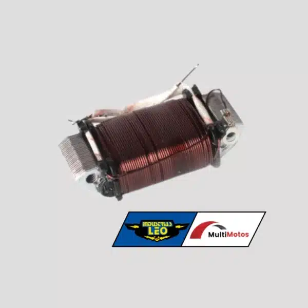BOBINA CARGA Y LUCES SUZUKI TS- 125CR / AX-100 12 VOLT IND. LEO