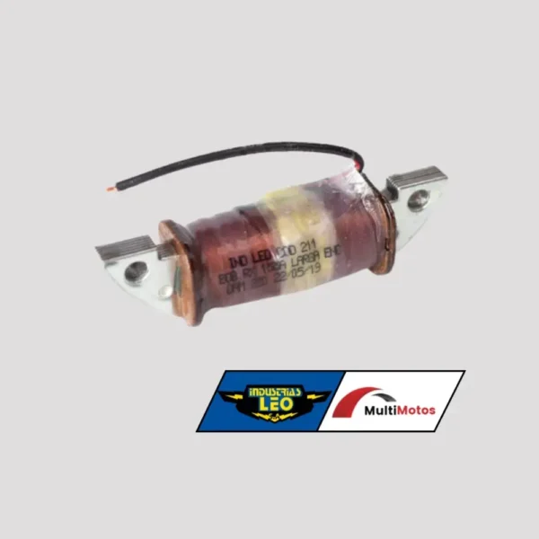 BOBINA ENCENDIDO YAMAHA RX - 100 INDIA LARGA IND. LEO