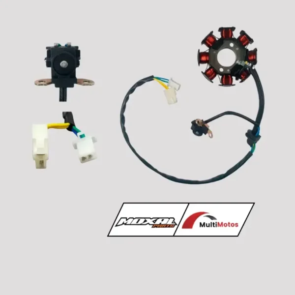 BOBINA DE MAGNETO SUZUKI AX4 8M 2H MOXAL