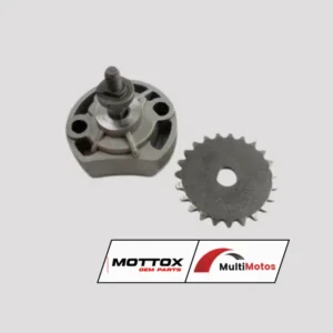 BOMBA ACEITE CB200/250 GY50 CONTRAPESA C/PIÑON 23T (2PZS) MOTTOX