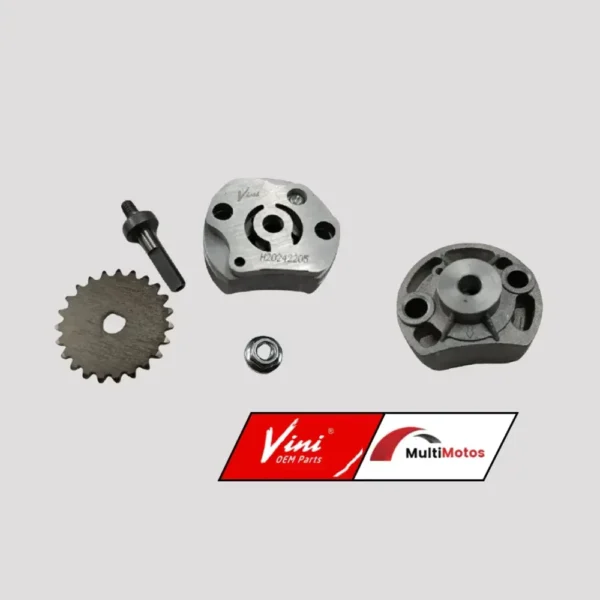 BOMBA ACEITE CG200D-B/ SHINERAY SPORT 2 / MR1 NAZCA 250 CONTRAPESA C/PIÑON 23T VINI