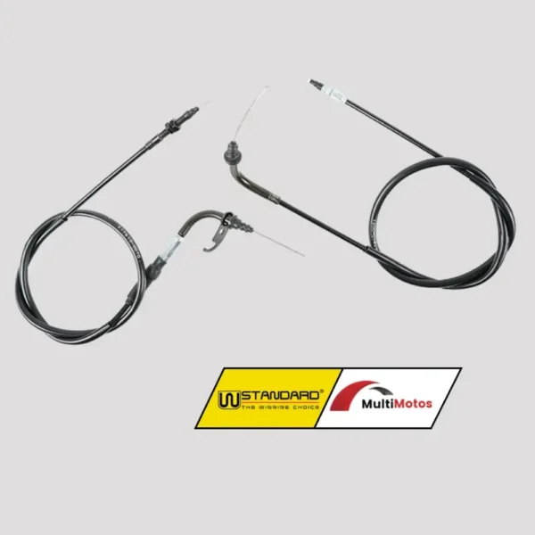 CABLE DE ACELERADOR YAMAHA FZ16 -2015 2 CABLES - MARCA WSTANDARD