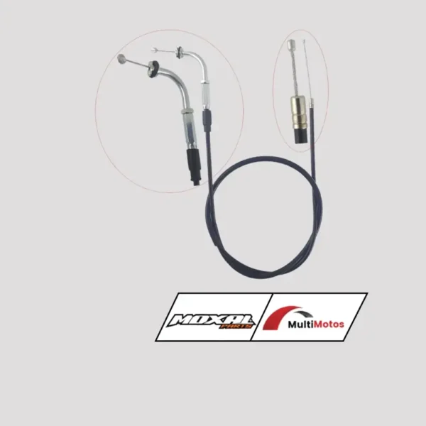 CABLE DE ACELERADOR SHINERAY XY150-10D /MR1 GNE 150/RANGER AT10/ WY125 UTILITARIA LT:1055 mm MOXAL