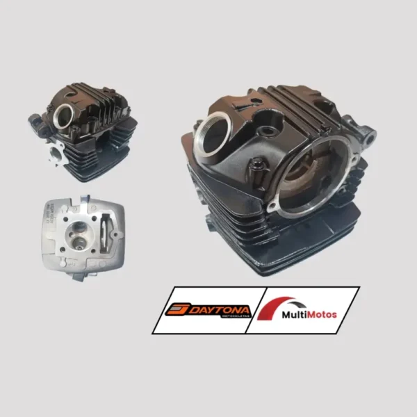 CABEZOTE DAYTONA DY250 TEKKEN EVO/CROSSFIRE/SCRAMBLER/ADV-R/GP1 250/SKR250 NEGRO GENUINO
