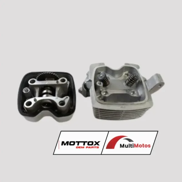 CABEZOTE HONDA CBF150S/CG150 TITAN/ XR150L COMPLETO GRIS MOTTOX