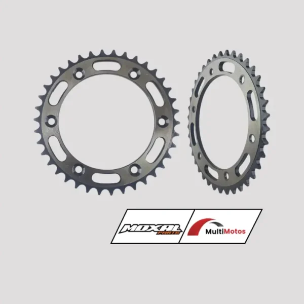 CATALINA HONDA XR250/XY200GY-6 38T- 520H 6H INT 130mm PULIDO MOXAL