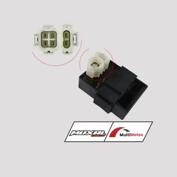 CDI DAYTONA SHARK/ RX 250/SCORPION 250 /TEKKEN 250/ SHINERAY XY200GY6 (D/C) SOCKET REDONDO ELECTRONICO MOXAL