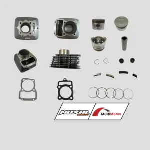 CILINDRO KIT DAYTONA DY 150 EAGLE PIST: 62mm PIN 15mm ALTO 98mm 149cc PISTON ALTO SISTEMA A PALILLO GRIS MOXAL