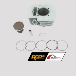 CILINDRO KIT DAYTONA DY 250 SCORPION/ DUKARE DK250/CB250 69mm PIN 17mm ALTO A:109 250CC SISTEMA A CADENILLA PLATA RCP