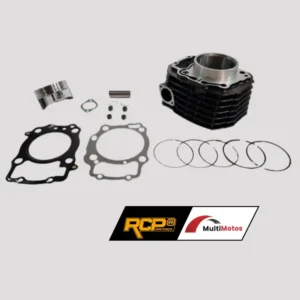 CILINDRO KIT DAYTONA DY 250 TEKKEN EVO 4V/XPOWER 250 4V/GP1R/ARTIC/GP1/CHIEF 2.5 4V / THUNDER SR71/LONCIN RALLY 250 4V PIST: 71mm PIN 17mm ALTO: 107 249CC SISTEMA A CADENILLA NEGRO RCP