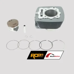 CILINDRO KIT DAYTONA DY200 WING EVO II PIST: 65,5mm PIN 13mm 197CC SISTEMA A PALILLO PISTON PLANO RCP