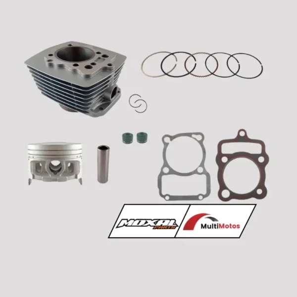 CILINDRO KIT SHINERAY GN STARK 150 PLATA MOXAL