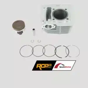 CILINDRO KIT IGM WIND 200 PIST: 62mm PIN: 13mm ALTO 105mm SISTEMA A CADENILLA PLATA RCP