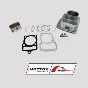 CILINDRO KIT MOTOR1 MR1 TRAIL 200/IGM VENTURE 200 PIST: 63,5mm PIN:15mm BLOCK : 76mm ALTO 104mm 197cc PALILLO PLATA MOTTOX