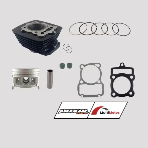 CILINDRO KIT SUKIDA STIFF 150 NEGRO MOXAL