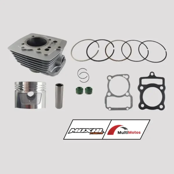 CILINDRO KIT SHINERAY XY150 UTILITARIA  PLATA MOXAL