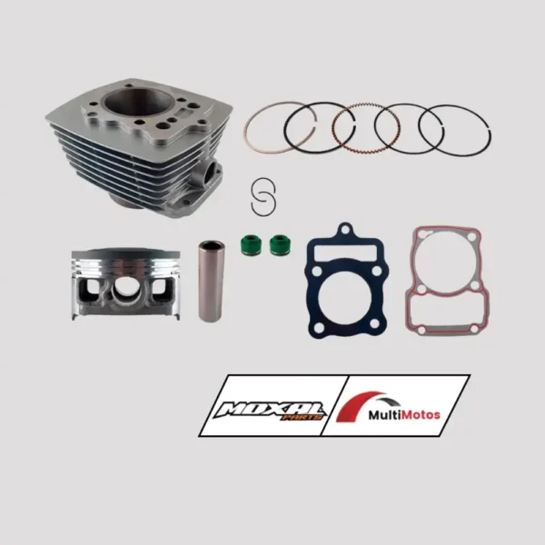 CILINDRO KIT SHINERAY XY150I UTILARIA  GRIS MOXAL