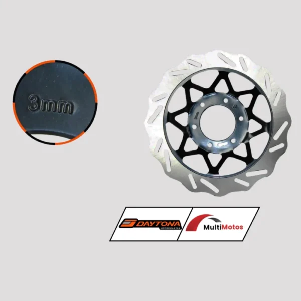 DISCO FRENO DELANTERO DAYTONA DY200 SPEED/ DUKARE DK200S